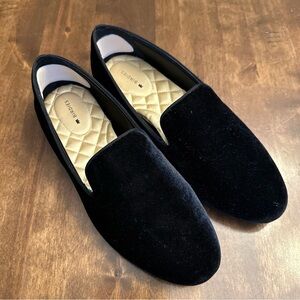 Birdies The Starling Velvet Loafer Black Women’s Size 10 Comfy Office Career 🖤